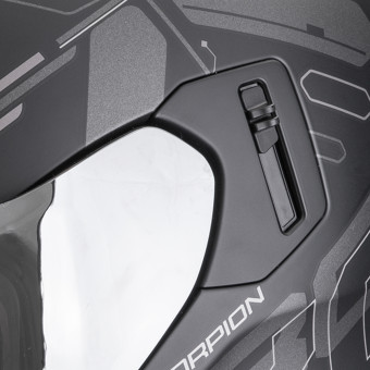 Scorpion Exo 530 Air Fond Matt Black Silver