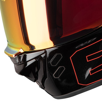 Scorpion Exo 530 Air Fond Metal Black Red