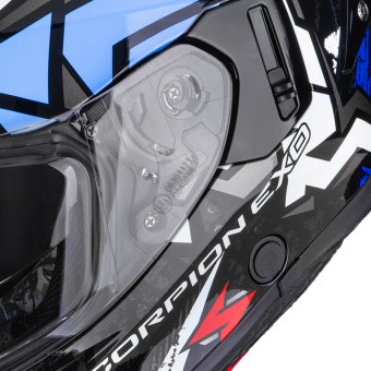 Scorpion Exo 530 Air Meteor Black Blue