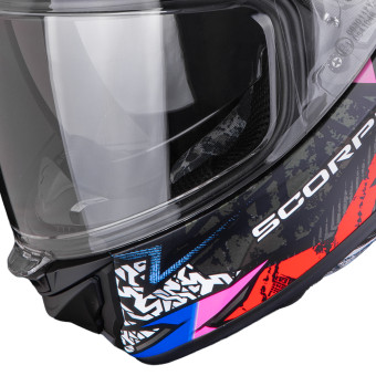 Scorpion Exo 530 Air Meteor Matt Black Pink
