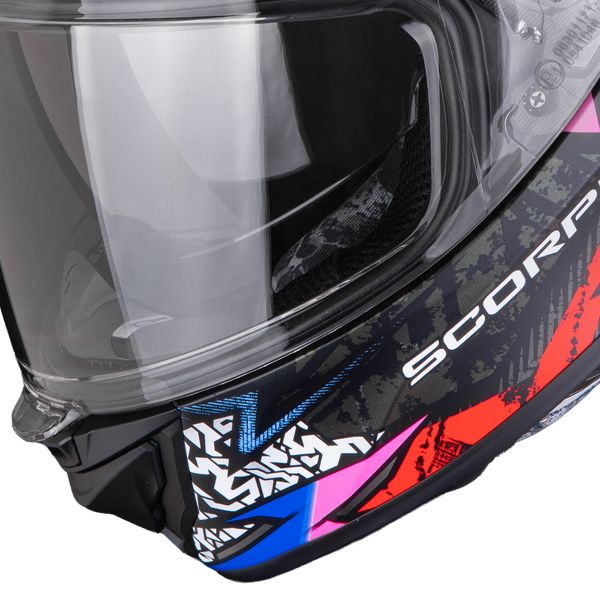 Scorpion Exo 530 Air Meteor Matt Black Pink