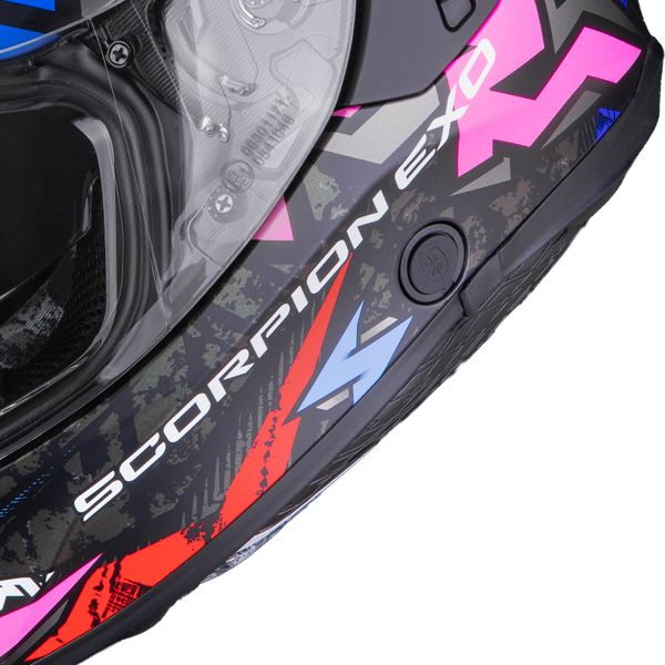 Scorpion Exo 530 Air Meteor Matt Black Pink
