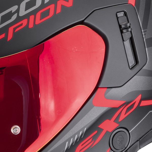 Scorpion Exo 530 Air Slope Matt Black Red