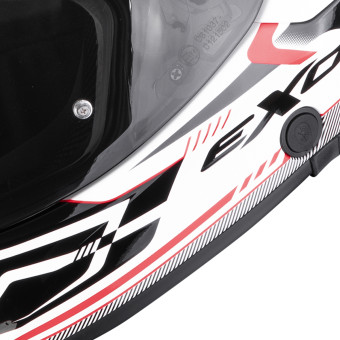 Scorpion Exo 530 Air Slope White Black Red