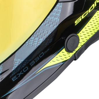 Scorpion Exo 530 Air Theras Black Neon Yellow