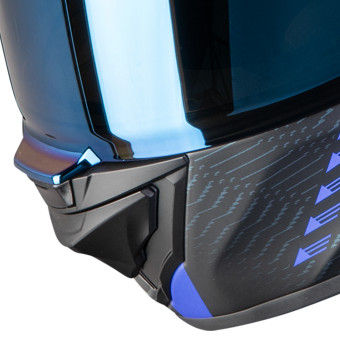Scorpion Exo 530 Air Theras Matt Black Blue