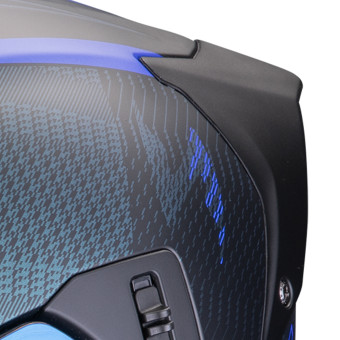 Scorpion Exo 530 Air Theras Matt Black Blue