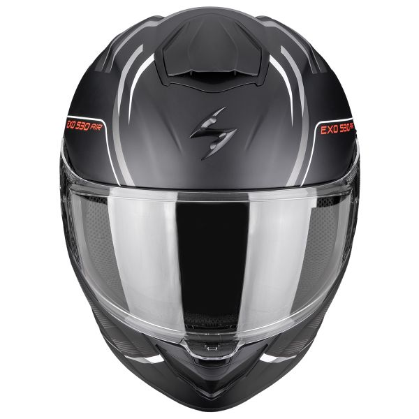 Scorpion Exo 530 Air Tigris Black Matt Silver