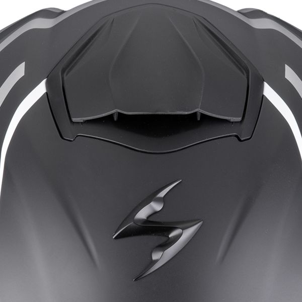Scorpion Exo 530 Air Tigris Black Matt Silver