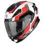 Casque Integral Scorpion Exo GT SP Air Arkon White Red