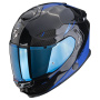 Casque Integral Scorpion Exo GT SP Air Asphalt Black Blue