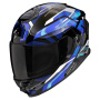 Casque Integral Scorpion Exo GT SP Air Augusta Black Grey Blue