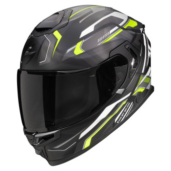 Scorpion Exo GT SP Air Augusta Black Mat Grey Yellow fluo + Kit bluetooth 5R Lite