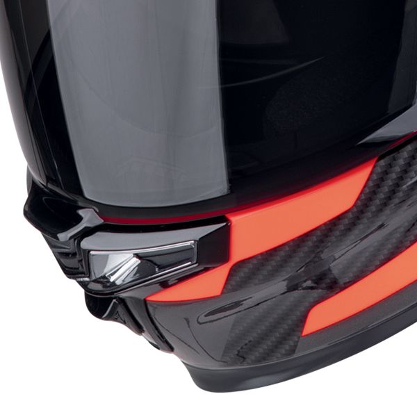 Scorpion Exo GT SP Air Flex Black Red Fluo + Kit bluetooth Exo-Com Link-1C