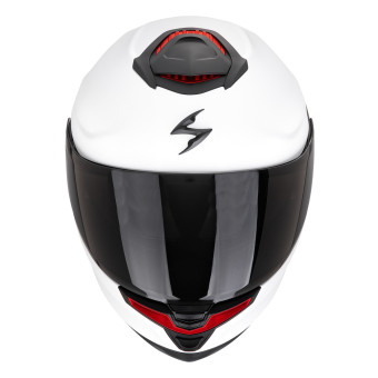 Scorpion Exo GT SP Air Solid White Pearl Matt + Kit bluetooth Exo-Com Link-1C