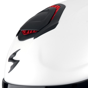 Scorpion Exo GT SP Air Solid White Pearl Matt + Kit bluetooth Exo-Com Link-1C