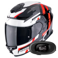 Pack Exo GT SP Air Tornado Black Red + Kit bluetooth 5R Lite Solo