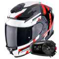 Pack Exo GT SP Air Tornado Black Red + Kit Bluetooth 5S Solo