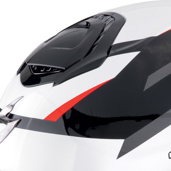 Scorpion Exo GT SP Air Tornado Black Red + Kit bluetooth Exo-Com Link-1