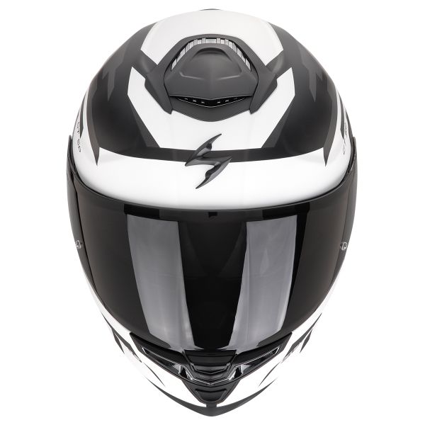 Scorpion Exo GT SP Air Tornado Matt Black Silver + Kit bluetooth 5R Lite Solo