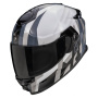 Casque Integral Scorpion Exo GT SP Air Touradven White Pearl Silver