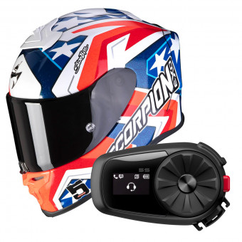 Integral Scorpion Exo R1 Air Replica Alvaro II + Kit Bluetooth 5S