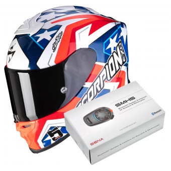 Integral Scorpion Exo R1 Air Replica Alvaro II + Kit Bluetooth SMH5