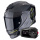 Pack Exo R1 Evo Carbon Air Cynergy Black Yellow Fluo + Kit Bluetooth 5S Solo