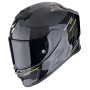 Casque Integral Scorpion Exo R1 Evo Carbon Air Cynergy Black Yellow Fluo