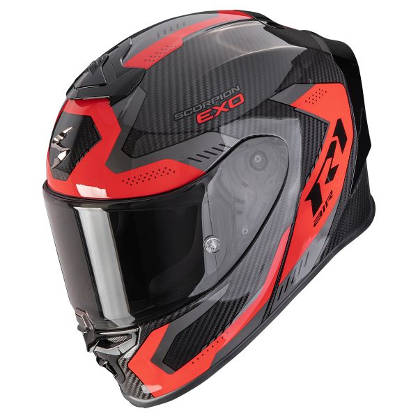 Integral Scorpion Exo R1 Evo Carbon Air Propel Black Red Integral Scorpion Exo R1 Evo Carbon Air Propel Black Red