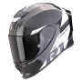 Casque Integral Scorpion Exo R1 Evo Carbon Air Rally Black White