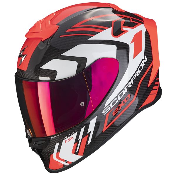 Integral Scorpion Exo R1 Evo Carbon Air Supra Black Red Integral Scorpion Exo R1 Evo Carbon Air Supra Black Red