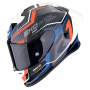 Casque Integral Scorpion Exo R1 Evo II Air Coup Black Red Blue
