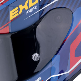 Scorpion Exo R1 Evo II Air Coup Black Red Yellow