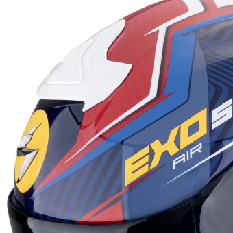 Scorpion Exo R1 Evo II Air Coup Black Red Yellow