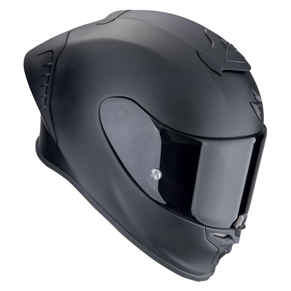 Scorpion Exo R1 Evo II Air Matt Black + Kit Bluetooth BT Mini