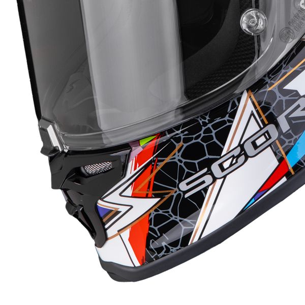 Scorpion Exo R1 Evo II Air Pouls White Multi