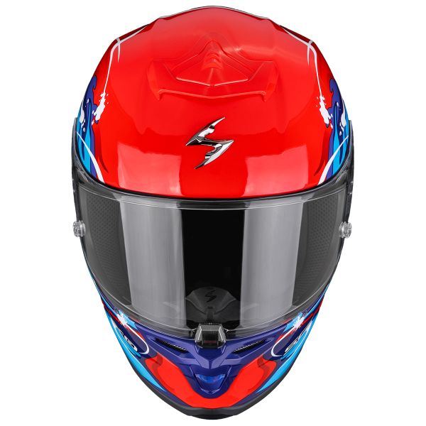 Scorpion Exo R1 Evo II Air Thrust Red Blue