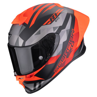Integral Scorpion EXO R1 Evo II Air Valere Matt Black Red