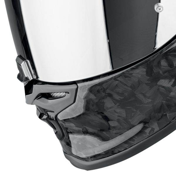 Scorpion Exo R1 Evo II Carbon Air Onyx Black + Kit Bluetooth BT Mini