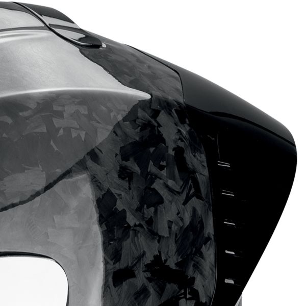 Scorpion Exo R1 Evo II Carbon Air Onyx Black + Kit Bluetooth BT Mini