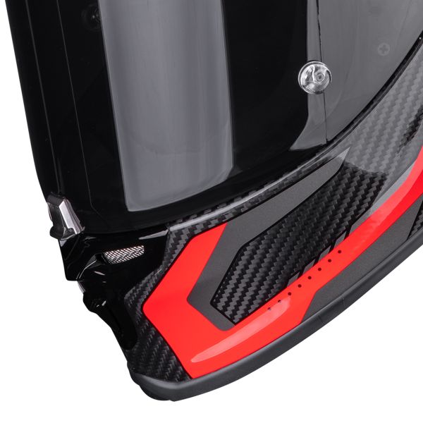 Scorpion Exo R1 Evo II Carbon Air Propel Black Red