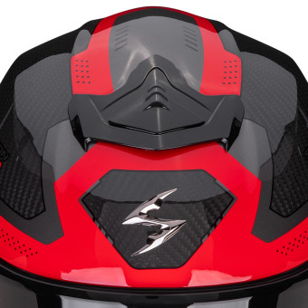 Scorpion Exo R1 Evo II Carbon Air Propel Black Red
