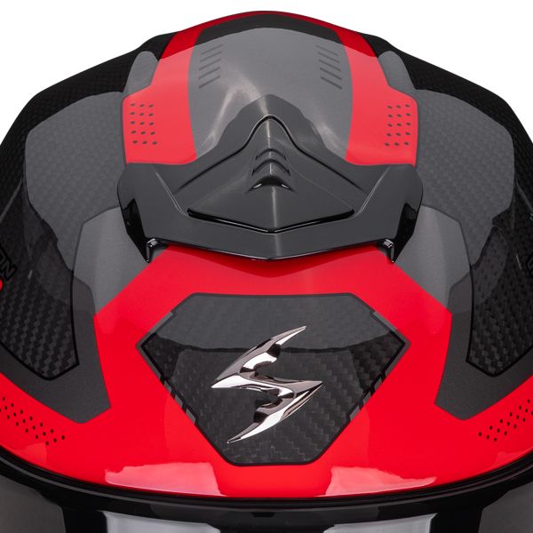 Scorpion Exo R1 Evo II Carbon Air Propel Black Red