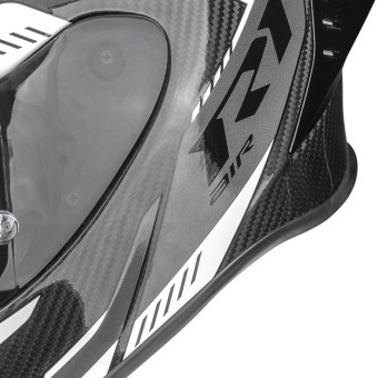 Scorpion Exo R1 Evo II Carbon Air Propel Black White