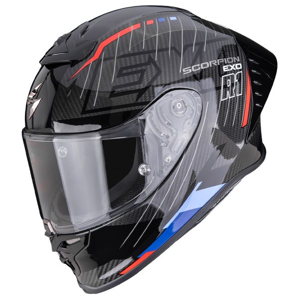 Integral Scorpion Exo R1 Evo II Carbon Air Surge Black Blue Red