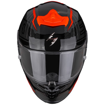 Scorpion Exo R1 Evo II Carbon Air Surge Black Red