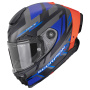Casque Integral Scorpion Exo Race Air Fury Matt Black Grey Blue