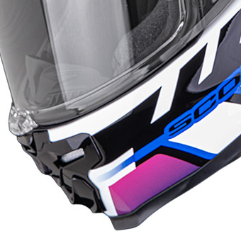 Scorpion Exo Race Air Fury White Pink Blue