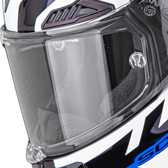 Scorpion Exo Race Air Fury White Pink Blue